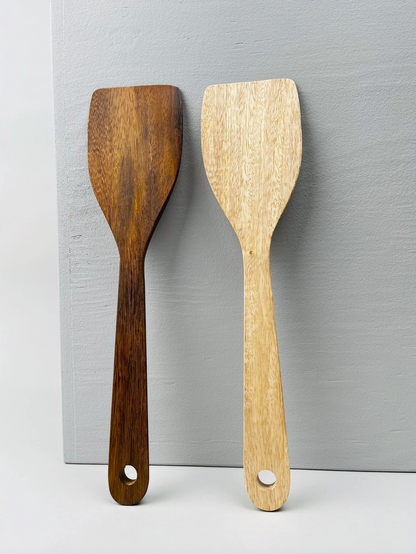 Wooden Cooking Kitchen Spatula Large 33cm x 8cm/